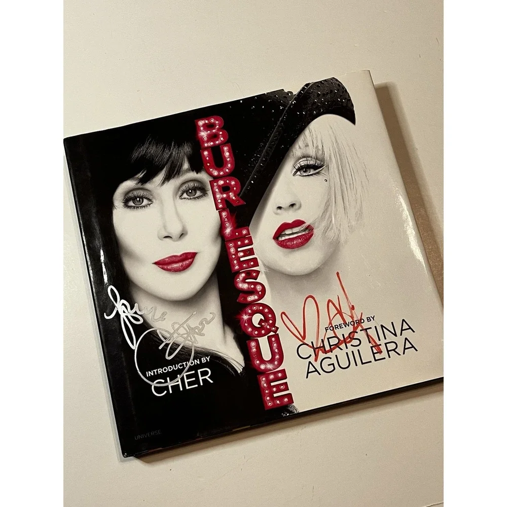BURLESQUE THE MOTION PICTURE By Steve A. & Stephen V. Signed By Cher & C.A Rare